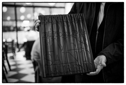 Roxanne Lowit and the limited edition version of her Yves Saint Laurent book // Thames & Hudson Roxanne Lowit and the limited edition version of her Yves Saint Laurent book // Thames & Hudson